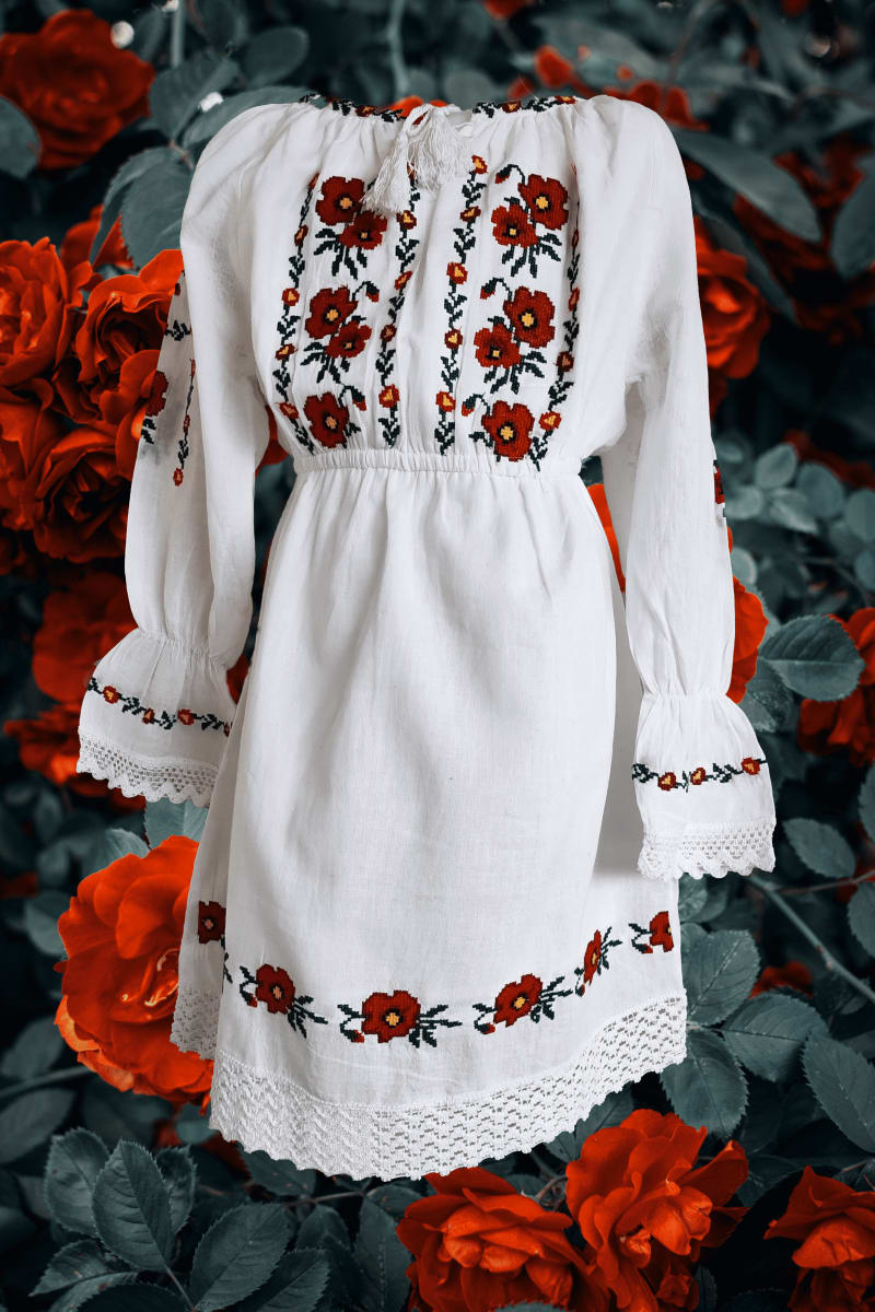 ModernIE Rochita "Flori de maci"  MD102