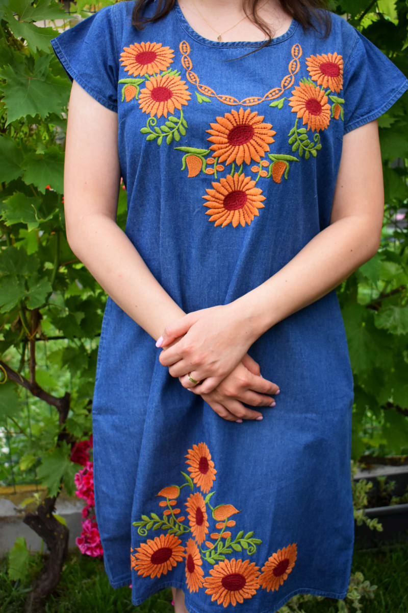 Modernie 🌻. ,,   Rochie Denim " MD 199