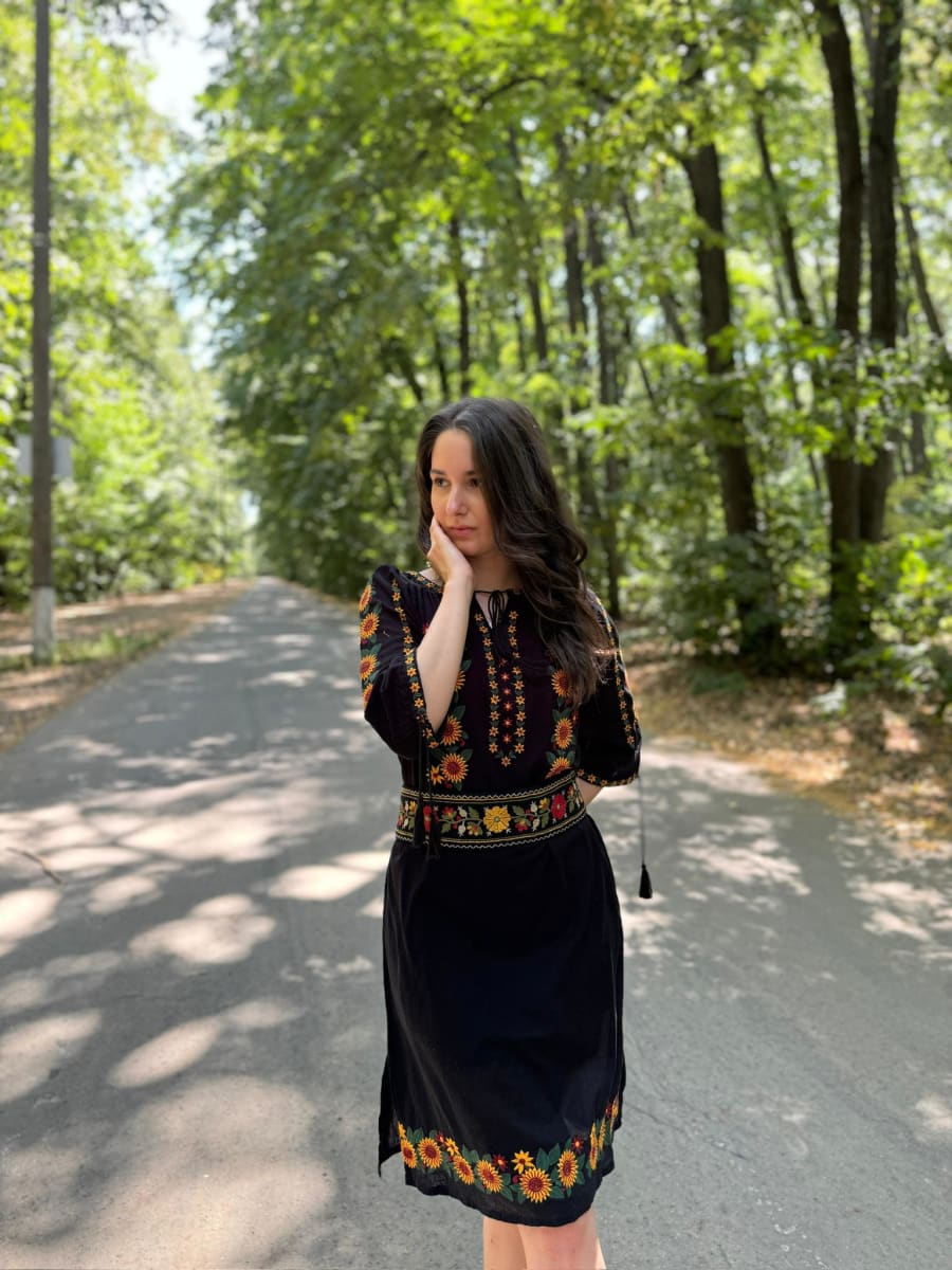 Rochie ”Floarea Soarelui” Cod MD 82 