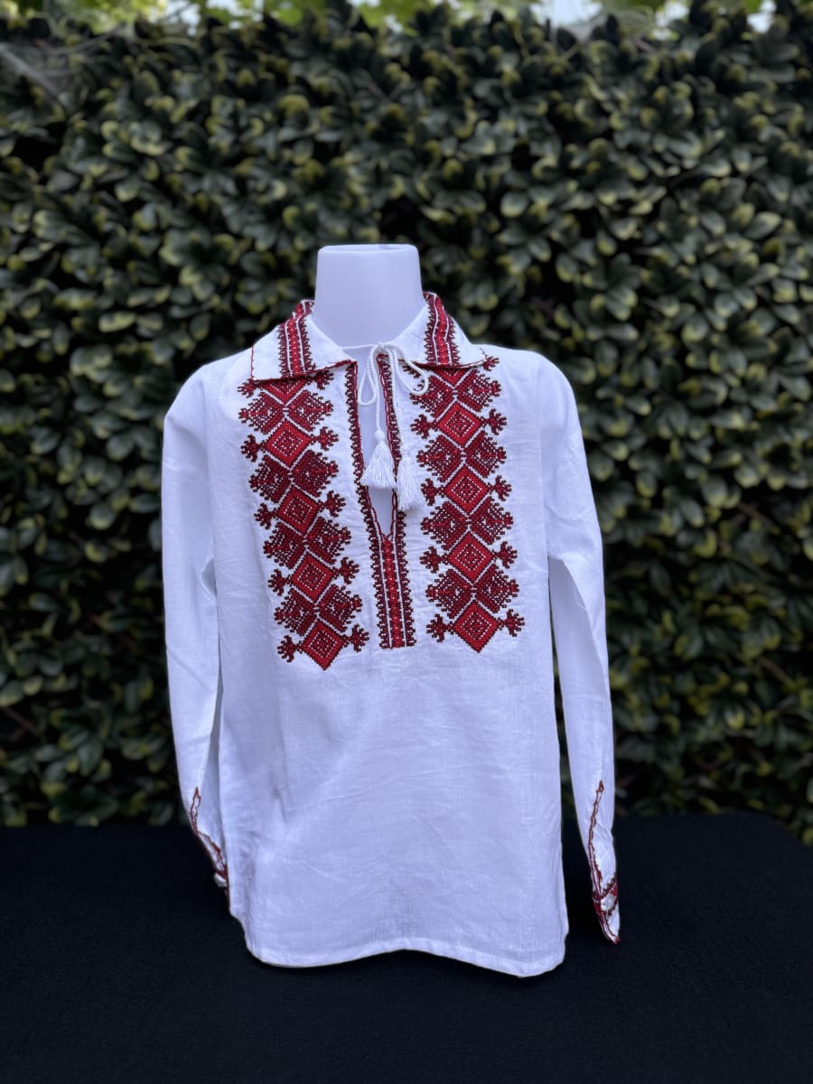 ModernIe baieți ”Roșu Traditional” 150