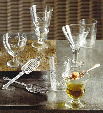Roost St. Remy Aperitif Glasses & Absinthe Spoons