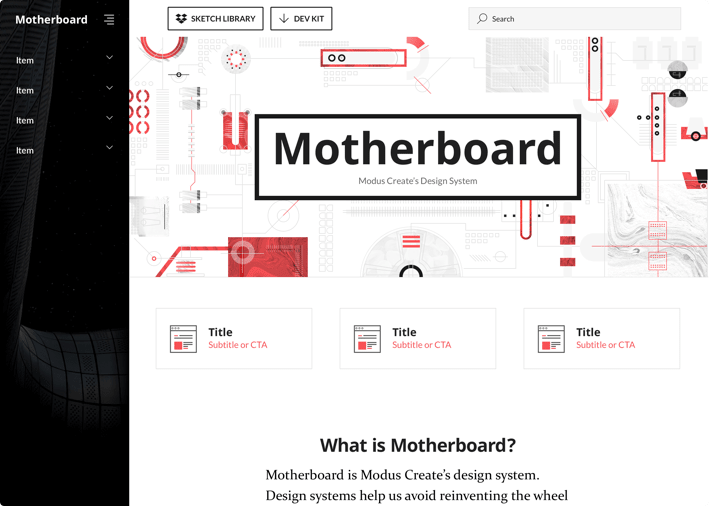 Modus Create - Motherboard Modus Create - Motherboard