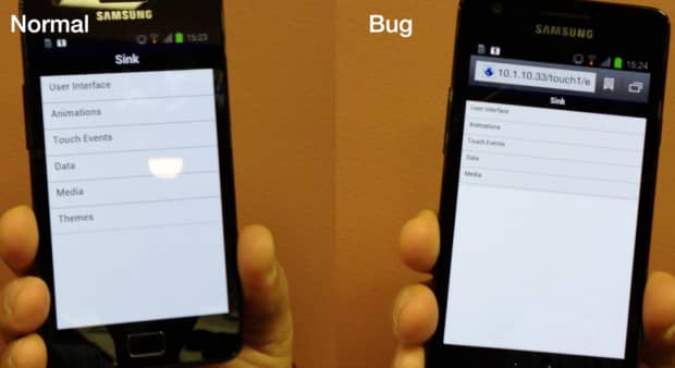 fix orientation change bug in android with sencha touch modus create