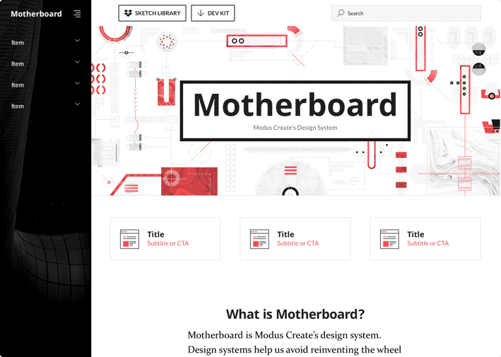 Modus Create - Motherboard Modus Create - Motherboard