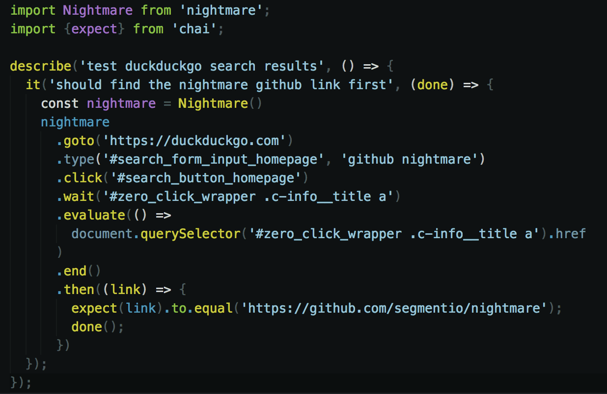 Writing Tests with CodeceptJS & Nightmare - Modus Create