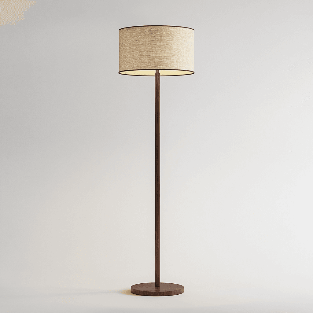 LED-Fußleuchter mit abnehmbarer Abdeckung und beleuchtetem Glasrohr für eine moderne und elegante Atmosphäre.