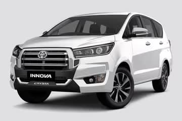 Innova Crysta vehicle