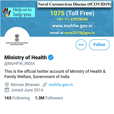 Link to Ministry of Health