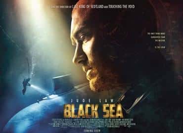 This is a poster for Black Sea (film). The poster art copyright is believed to belong to the distributor of the film, the publisher of the film or the graphic artist. This is a poster for Black Sea (film). The poster art copyright is believed to belong to the distributor of the film, the publisher of the film or the graphic artist.