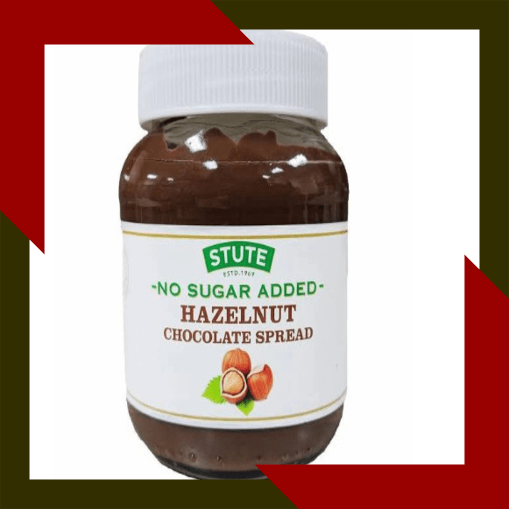 Promo Stute Diabetic Jam Hazelnut Chocolate Spread No Sugar Added 350G