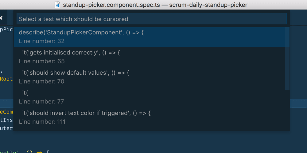 My First Visual Code Extension Image