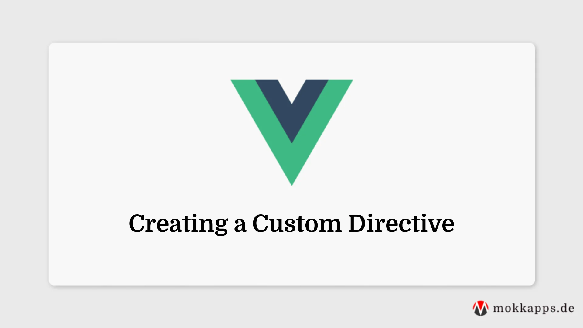 Creating a Custom Directive Image