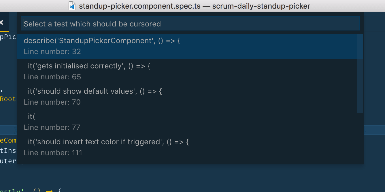 My First Visual Code Extension Image