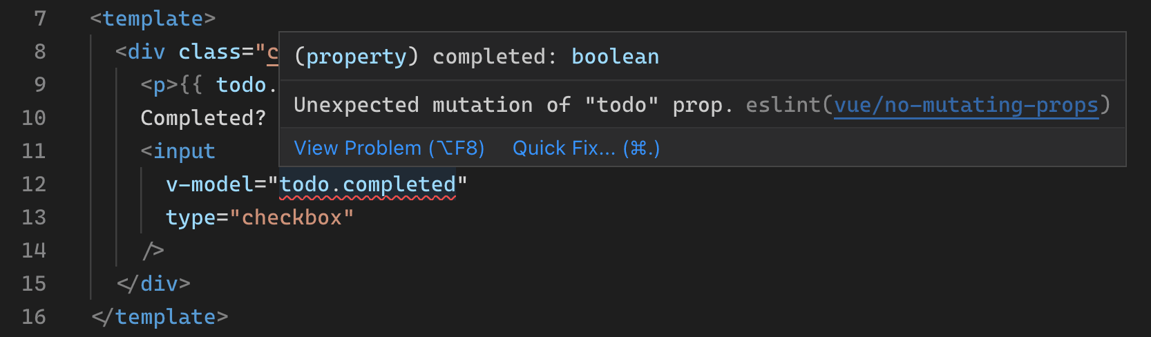 Vue Tip: Avoid Mutating a Prop Directly
