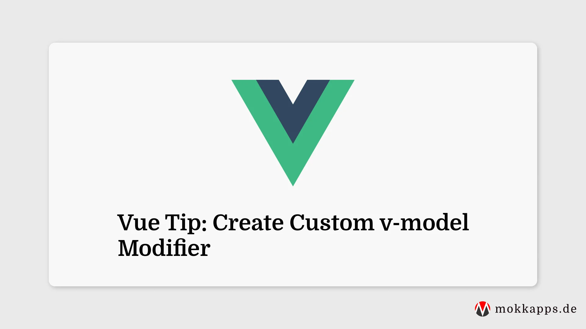 Vue Tip: Create Custom v-model Modifier Image