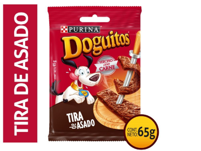 Doguitos - Snacks perros tira de asado 65 g