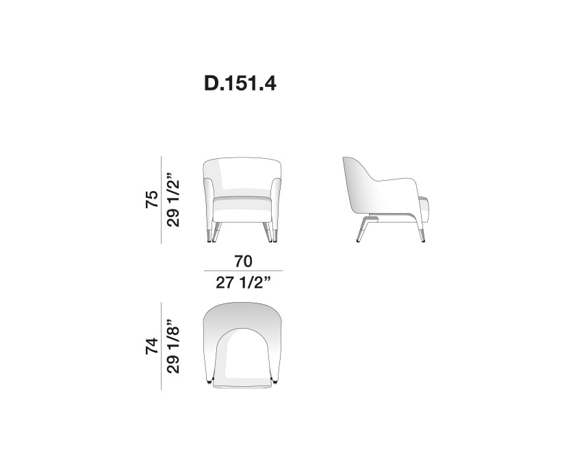 D.151.4 dimensions