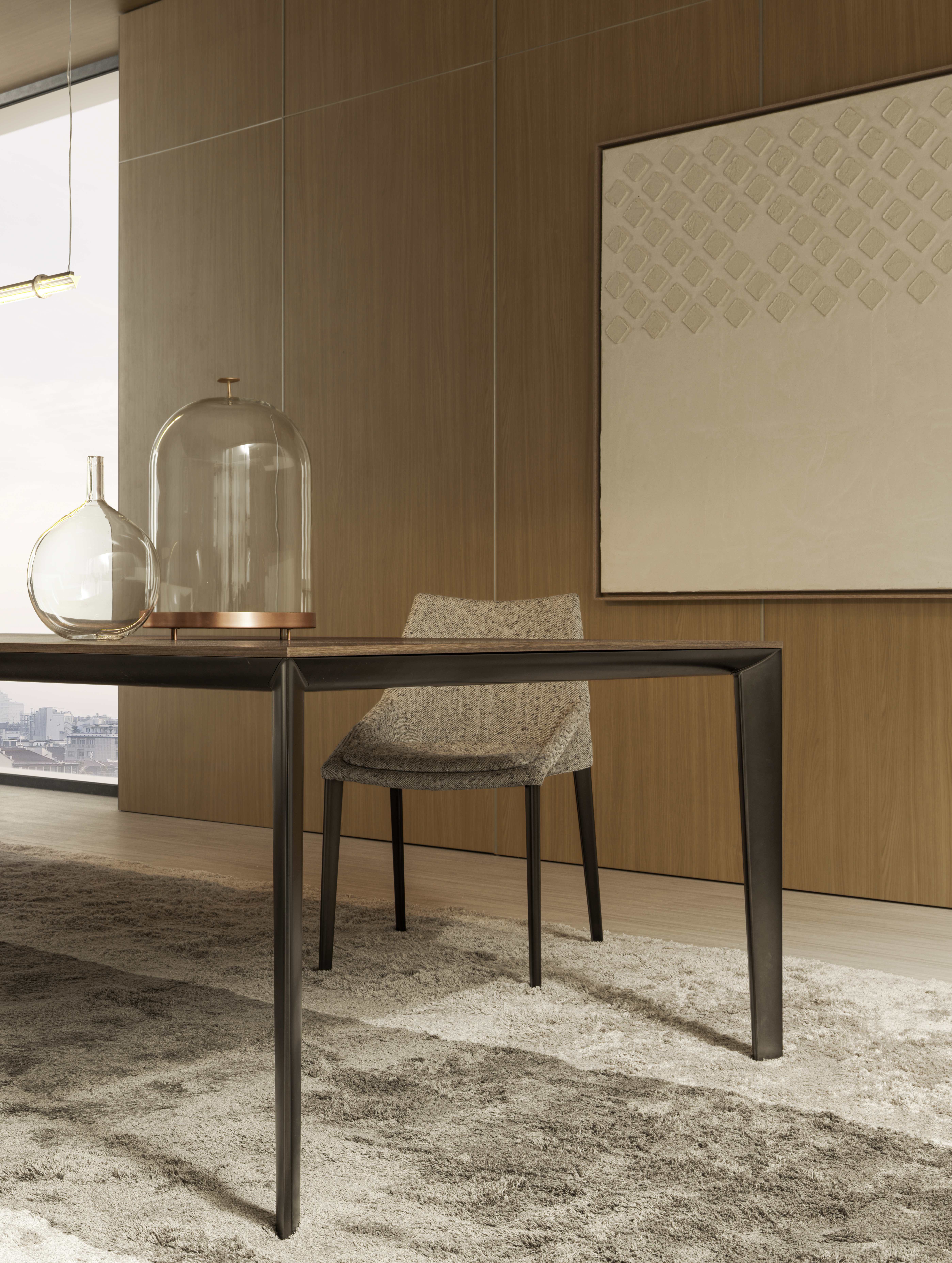 Molteni&C モルテーニ GRADO CENTER TABLE Molteni&C | GEOMETRIC ANGLES | Molteni&C