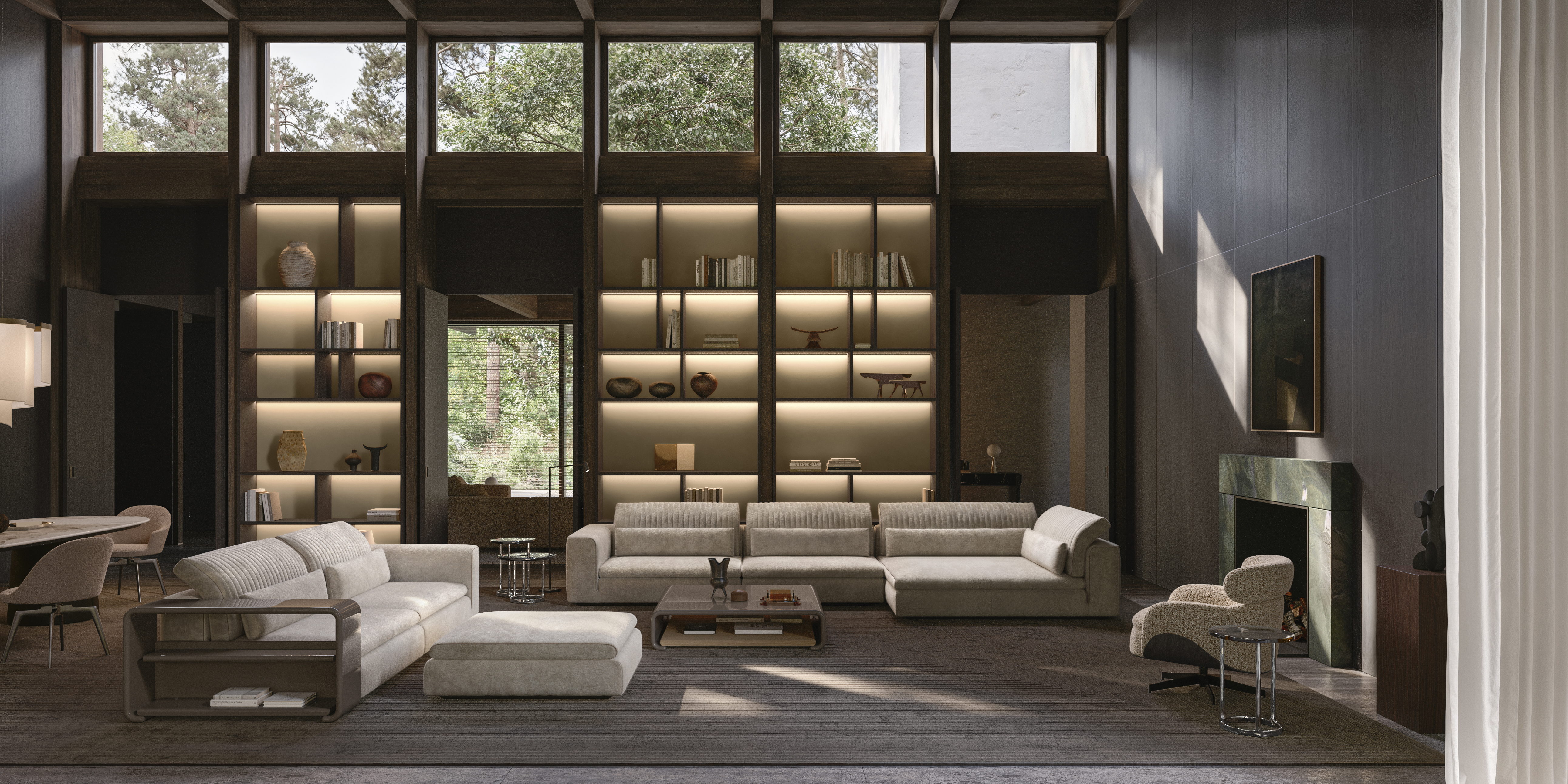 Molteni | LIBRARY LOUNGE: 505 UP SYSTEM | Molteni&C