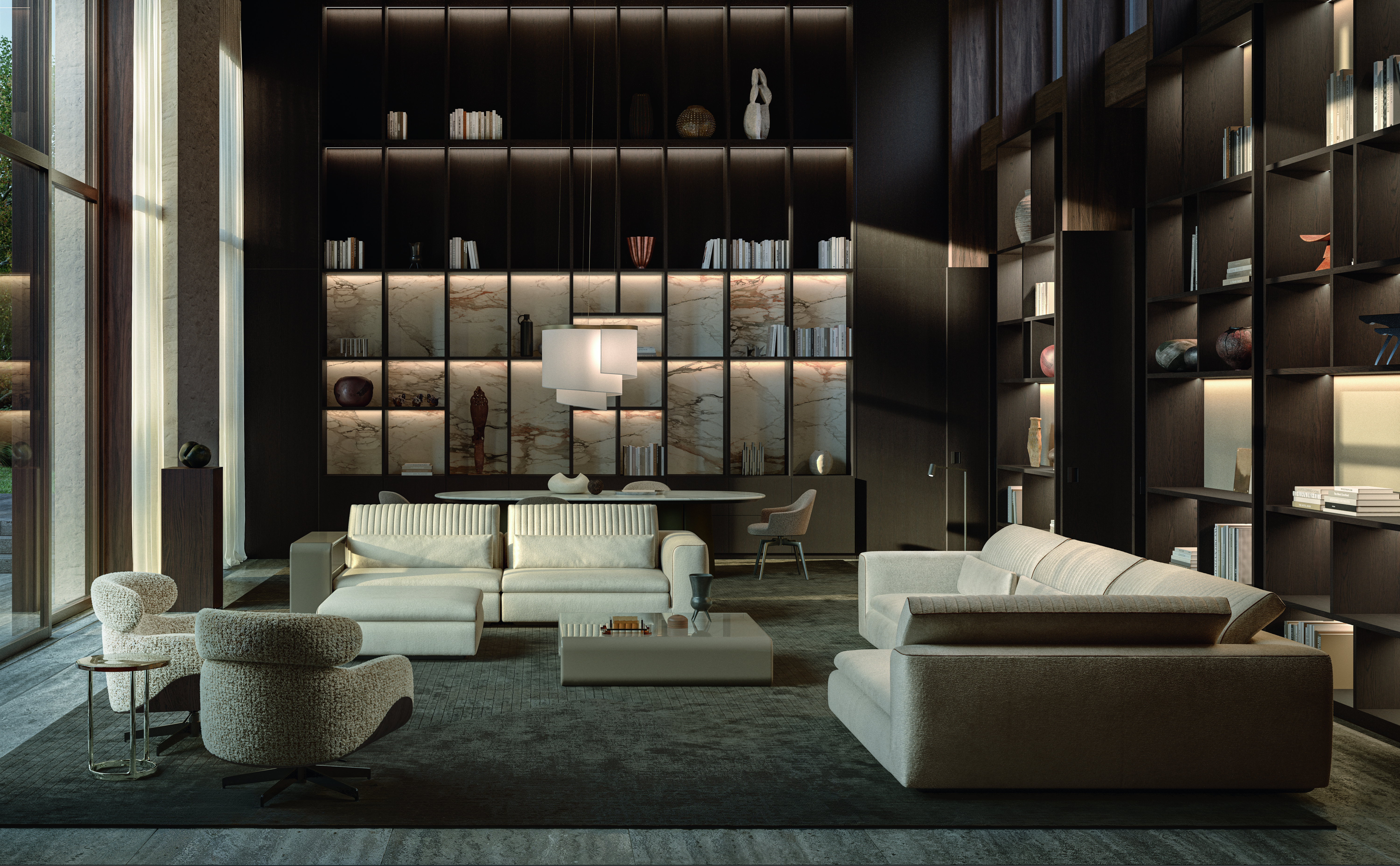 Molteni&C | LIBRARY LOUNGE: 505 UP SYSTEM | Molteni&C