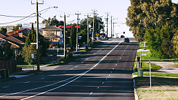 Australian suburban street.