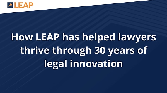 30 years of legal innovation