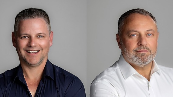 Reapit Global Chief Product Officer Matt McGown and Reapit Global CEO Mark Armstrong