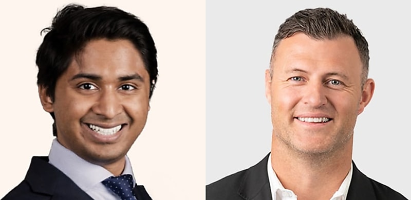 Redom Syed and Craig Parry