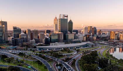 perth cbd sunset spi bdxulk