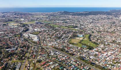 NSW suburbs aerial shot spi kfqnzy
