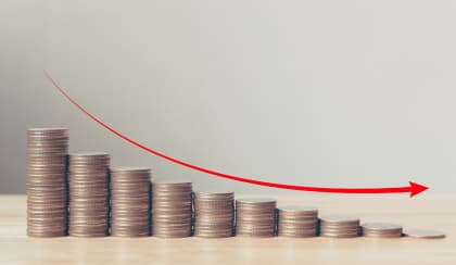 coin arrow down spi ralys6