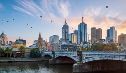 melbourne skyline twilight spi zw3dsv