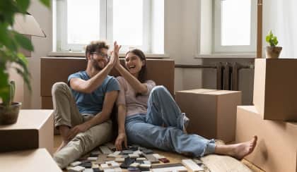 young home owners happy spi la7agt