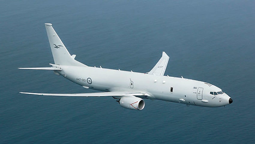 RAAF P-8A Poseidon deployed to Mediterranean