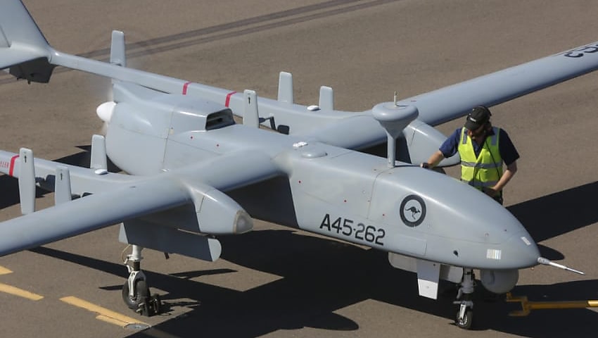 australia farwells heron uas capability