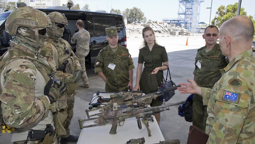 australia and indonesia chair regional peacekeeping meeting