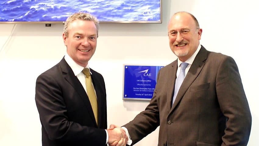 cae canberra office opening