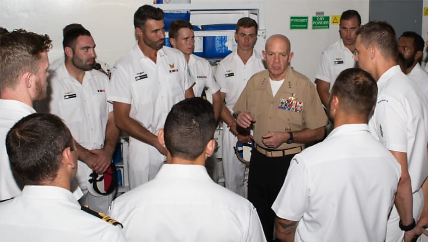 commanding general marine forces pacific lieutenant general david berger