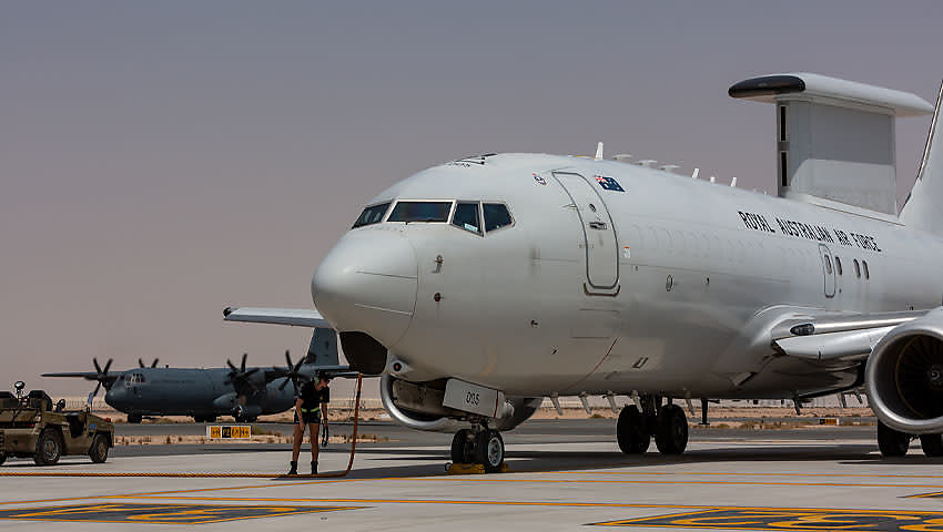 Air Force Wedgetail deployed to Middle East