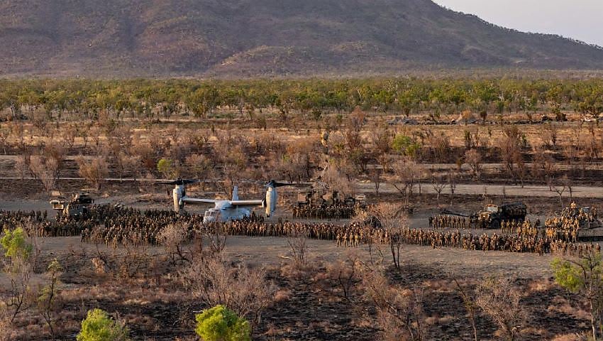 ADF, Marines complete live-firing exercise