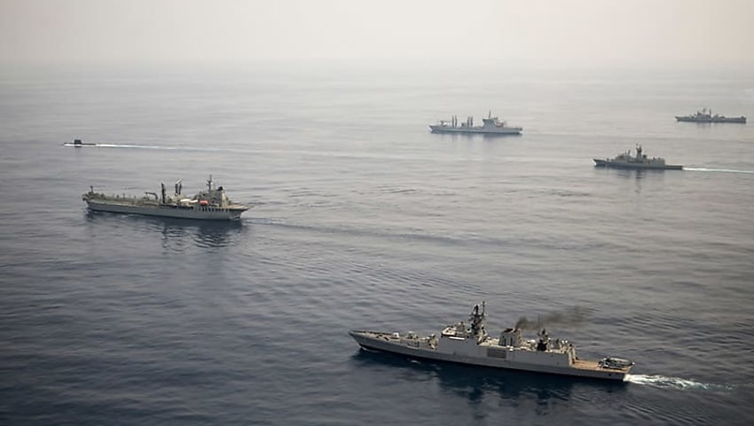 Australian Naval task group joins AUSINDEX 2019