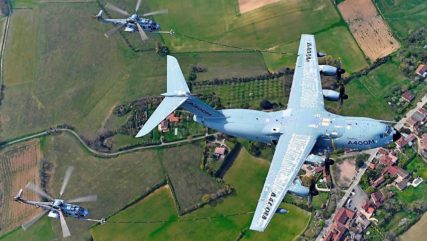 Airbus A400M passes air-to-air refuelling test