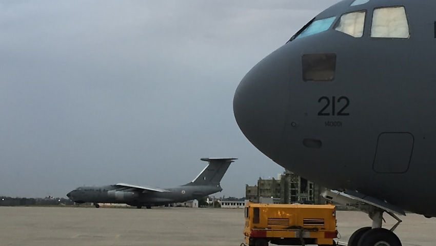 australian and indian globemasters