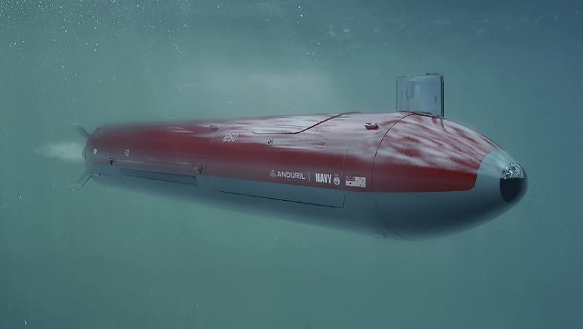 Anduril tapped to develop autonomous undersea UAVs for RAN