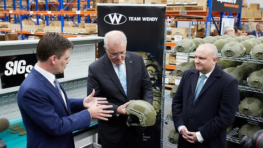 Aquaterro combat helmets