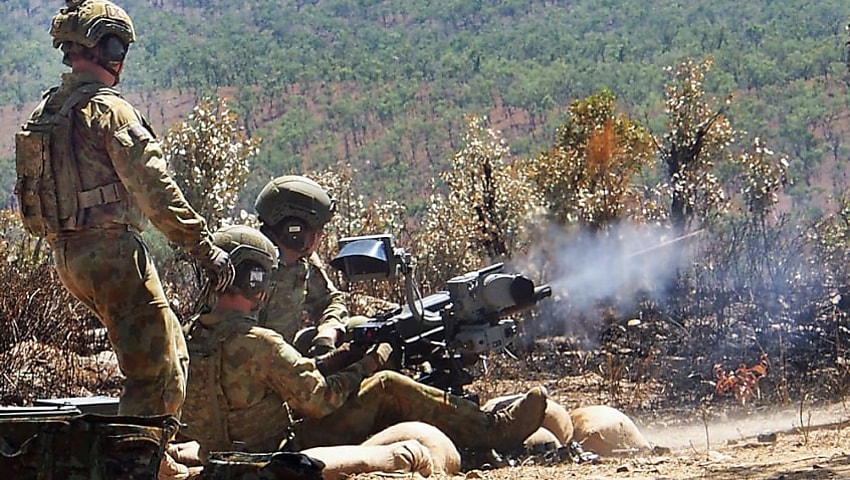 Australian soldiers join war fighting exercise in the US