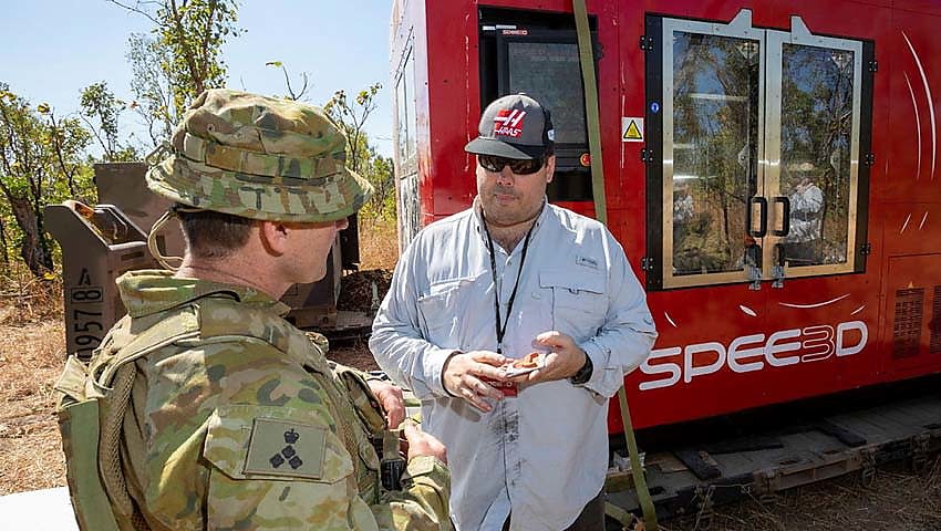Australian Army pushes engineering boundaries with metal 3D printing field trial