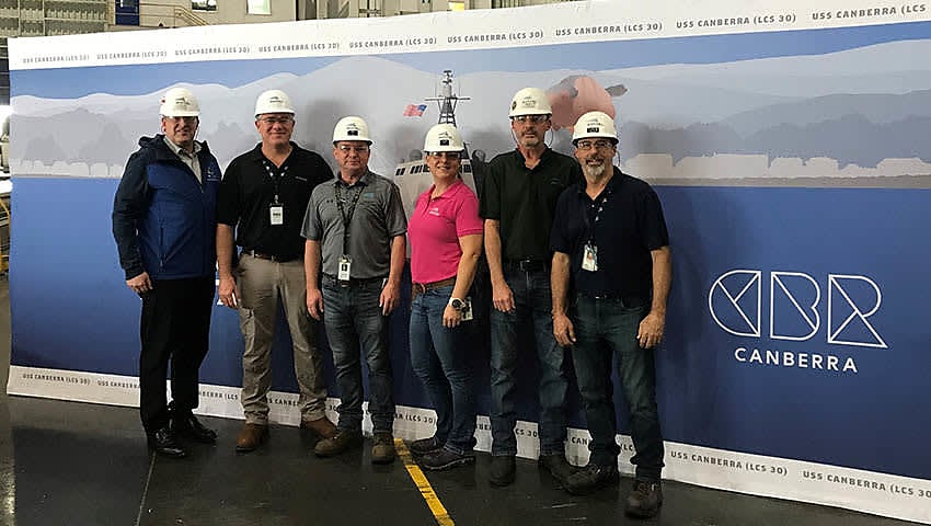 Austal kicks off construction for future USS Canberra