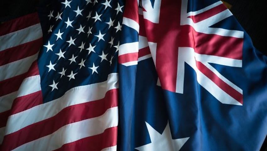 australia us flag