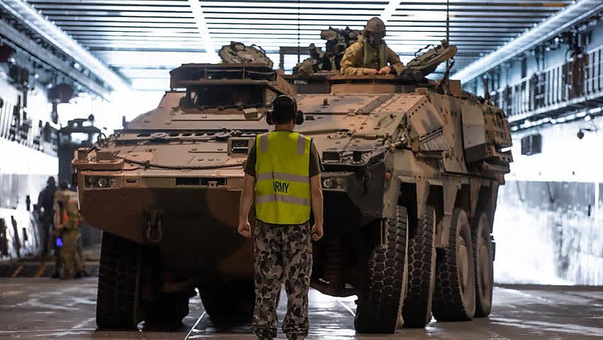 ADF demonstrates amphibious capability